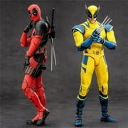 2024 Deadpool Action Figure Collectible Deadpool Toys Anime Action Figures Christmas Gifts for Boys and Girls