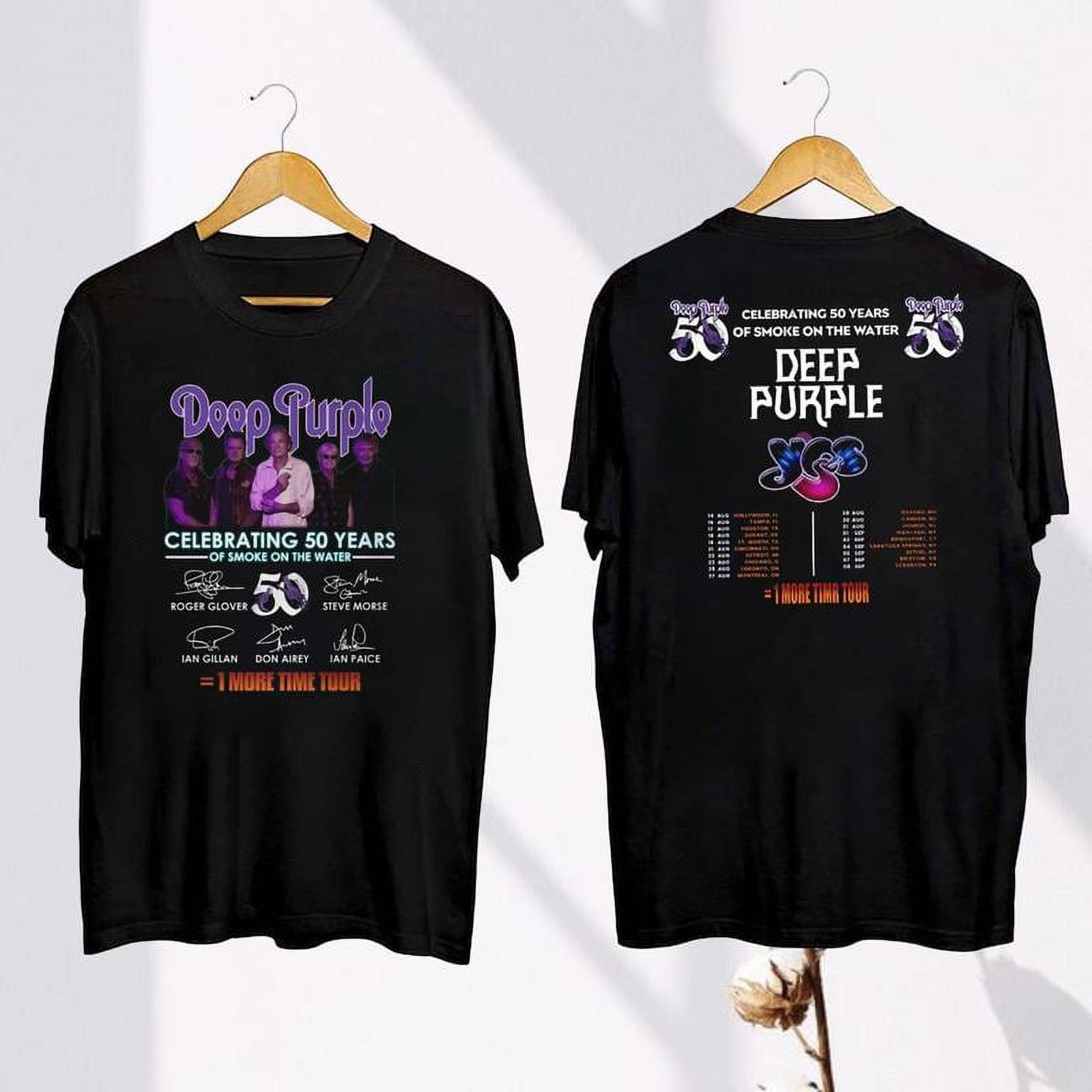 2024 Deep Purple Tour T. Deep Purple Band Fan Gift. Deep Purple 50th