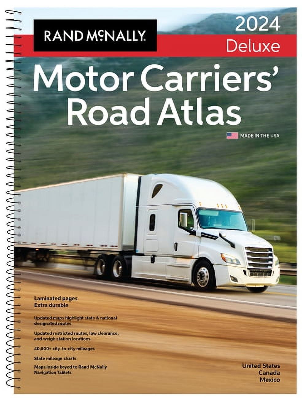 2024 Deluxe Motor Carrier Road Atlas