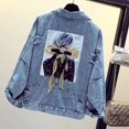 2024 Denim Jacket Woman Short Style Clothing Retro Topcoat Pocket