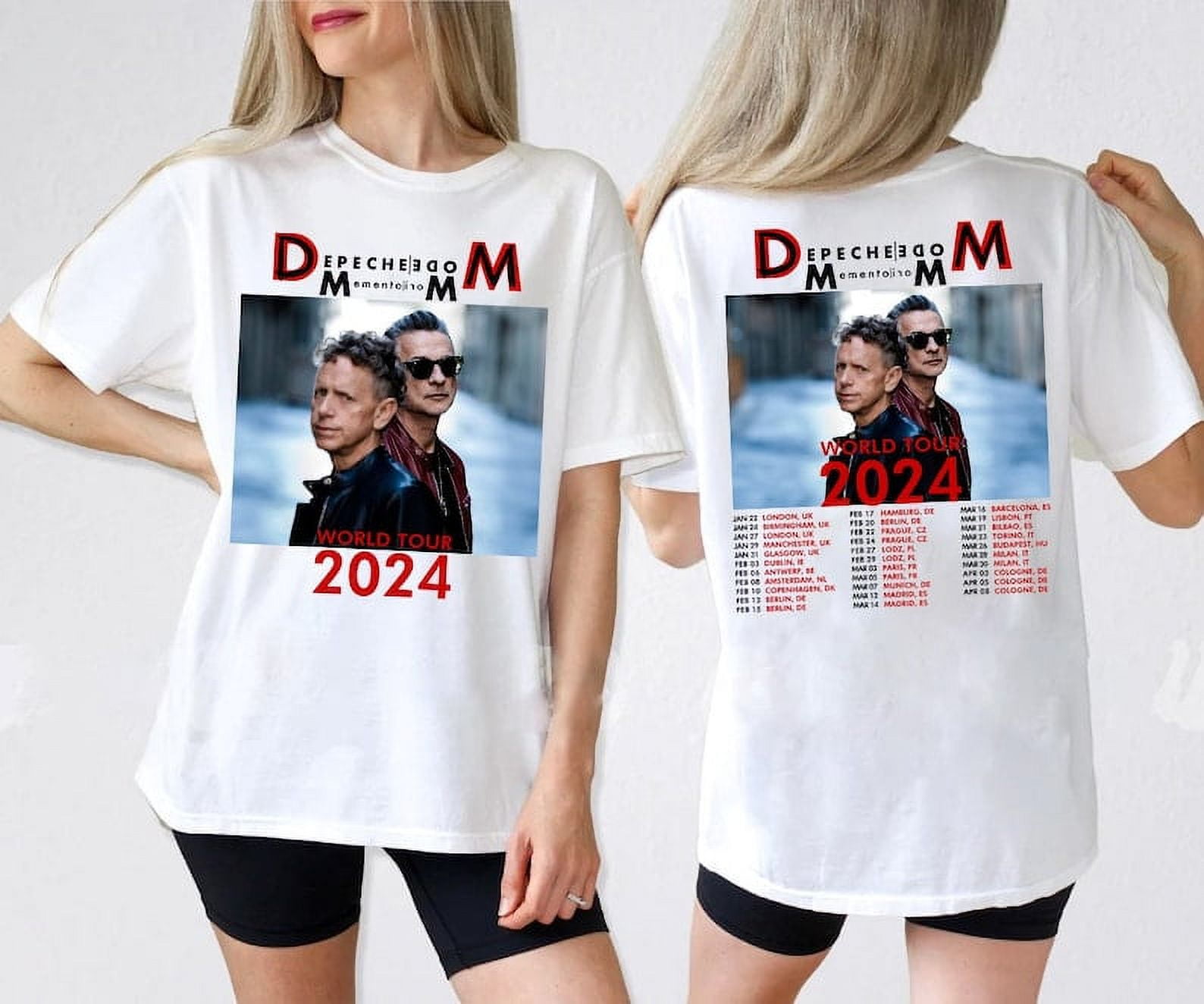 2024 Depeche Mode Memento Mori World Tour TShirt, Depeche Mode Tour