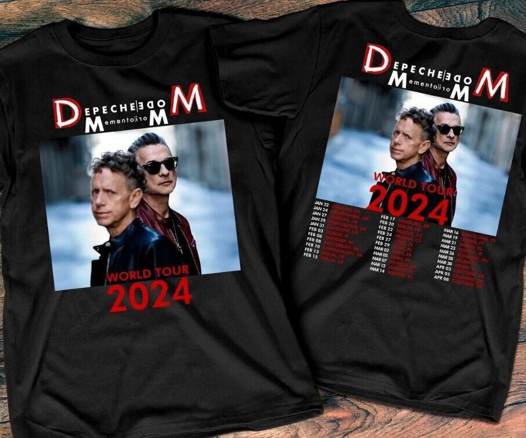 2025 Depeche Mode Memento Mori World Tour TShirt, Depeche Mode Tour