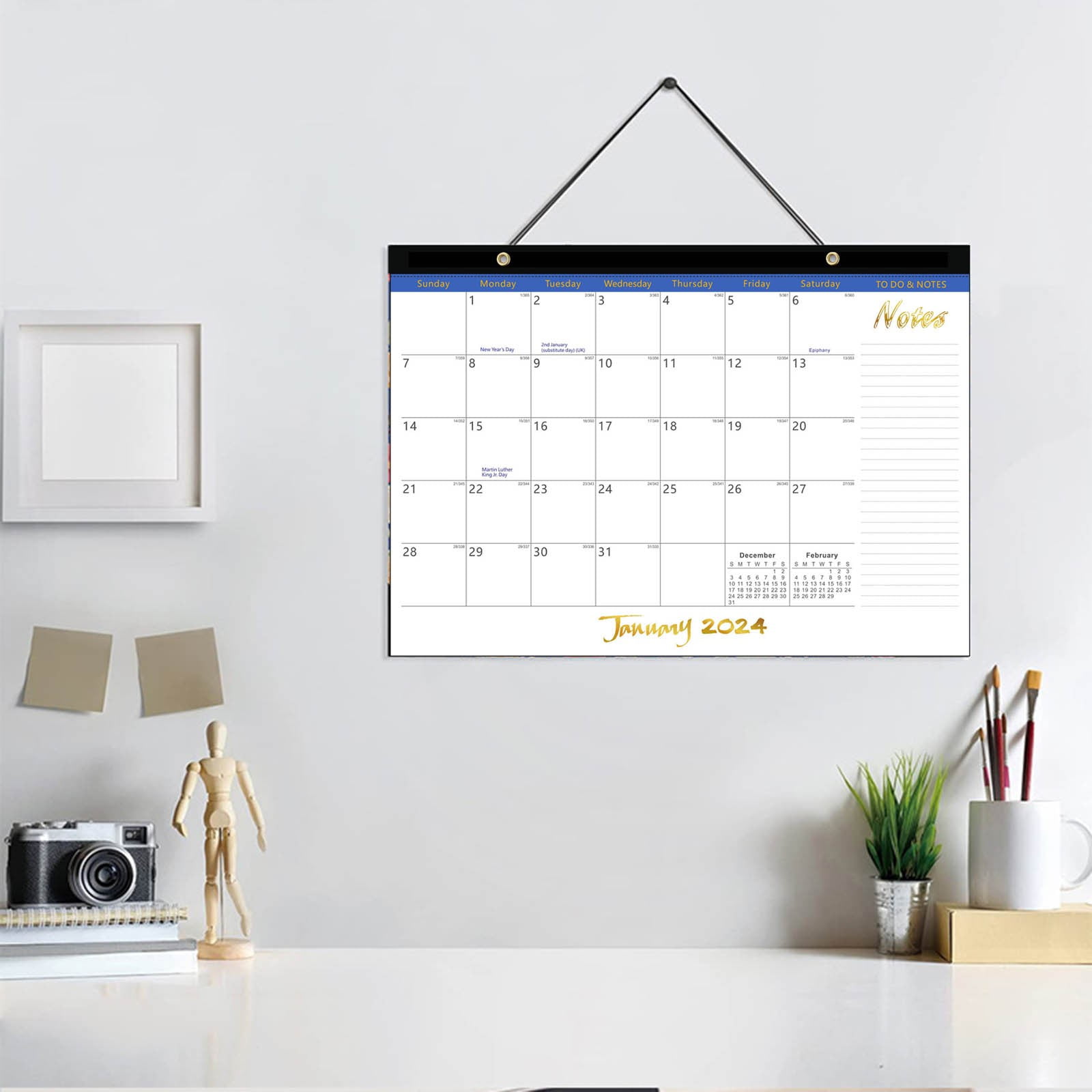 2024 Desk Calendar 18 Months 2024.1 2025.6 Desk Calendar Calendar 2022