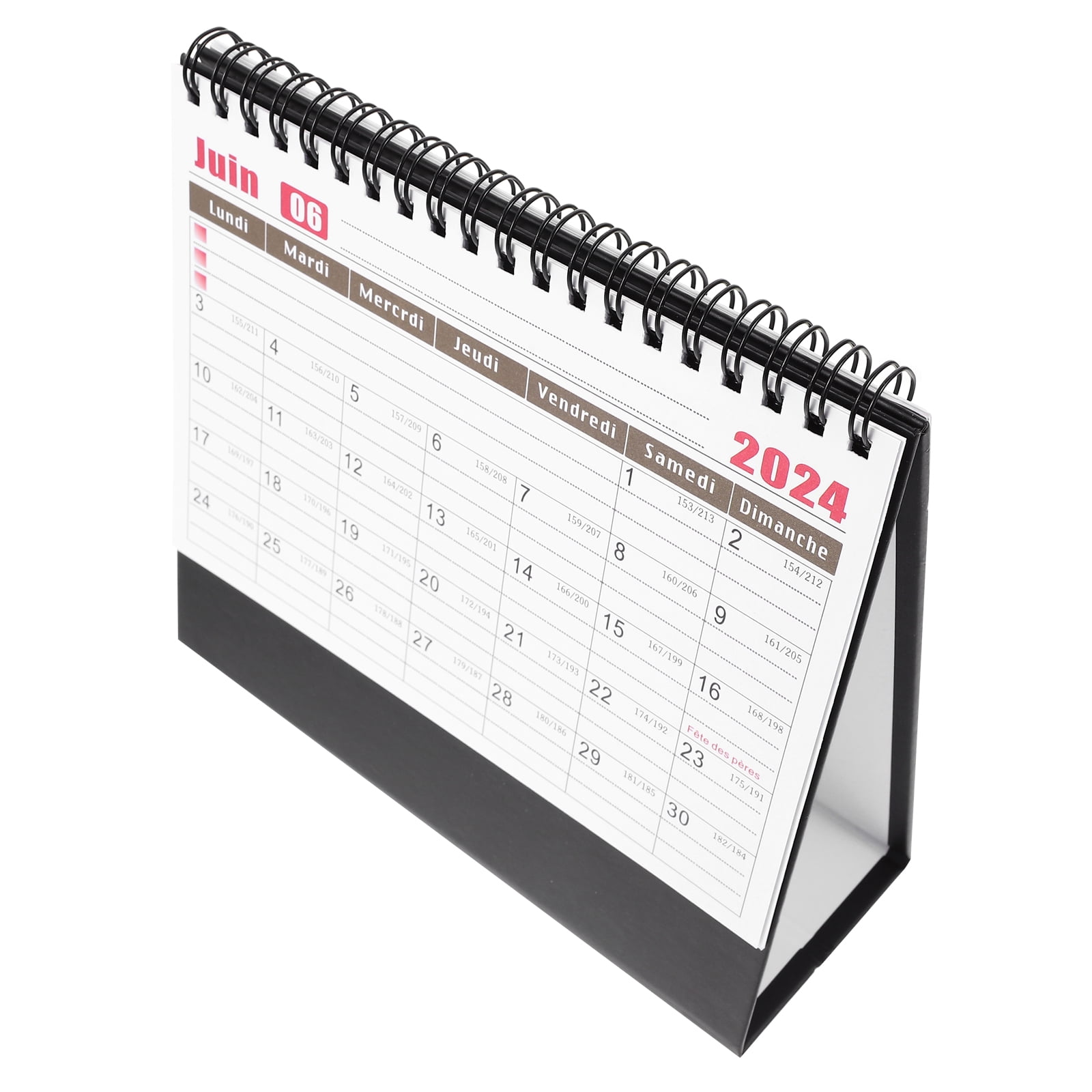 2024 Desk Calendar Standing Daily Use Vertical Tents Calendars Office
