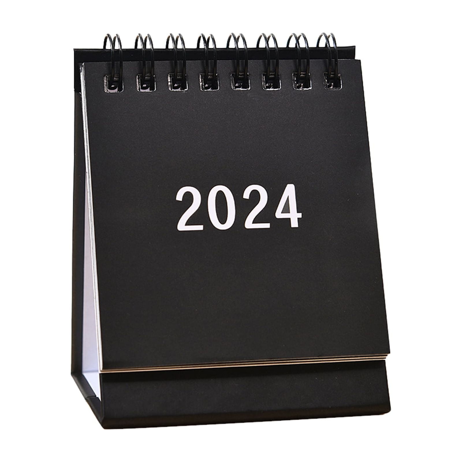 2024 Desktop Calendar Stand Up Calendar Schedule Desk Calendar Table Top Calendar Standing Flip