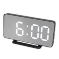 2024 Digital Alarm Clock 3 Adjustable Brightness LED Mirror Alarm