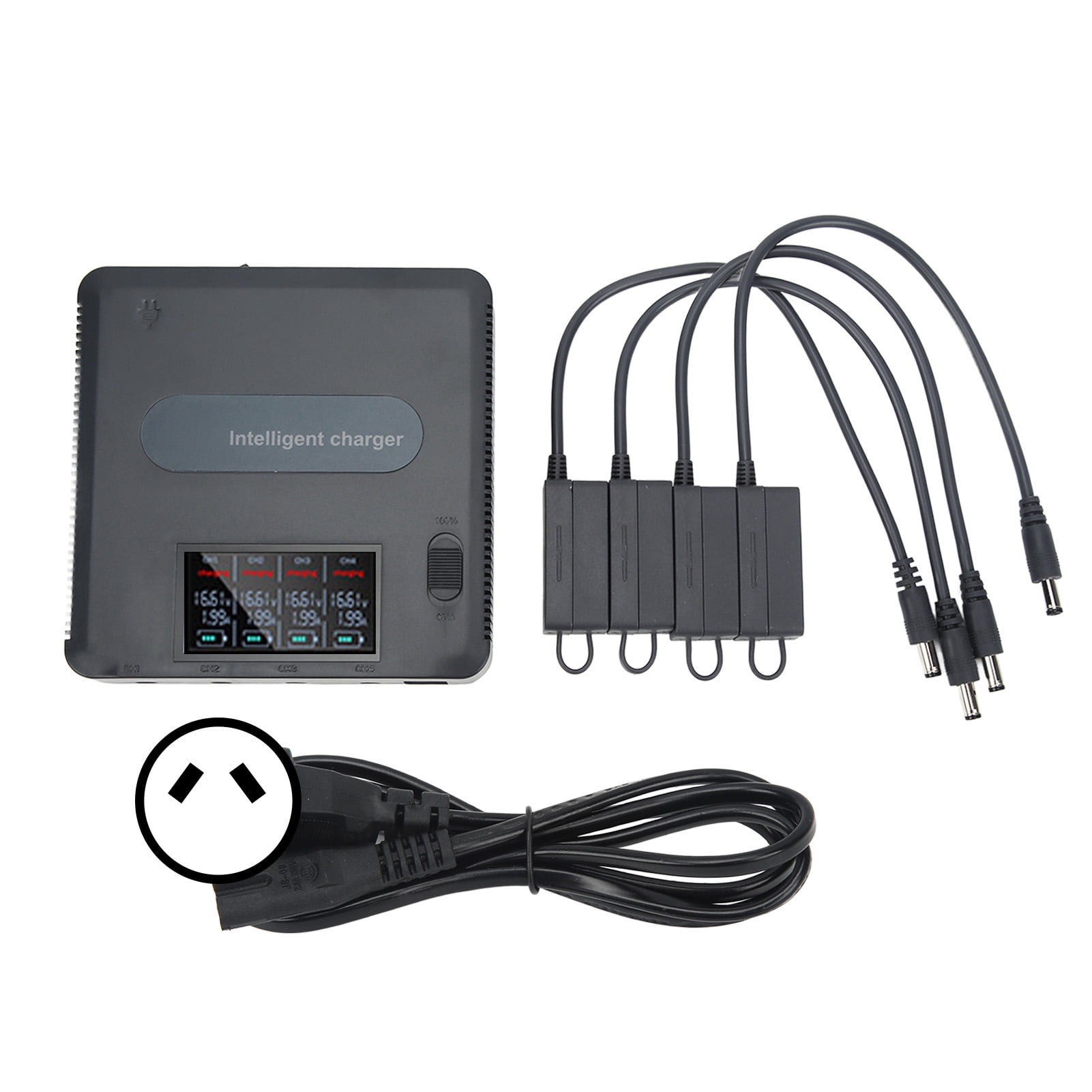 2024 digital display battery charger for dji mavic 2 drone fast smart