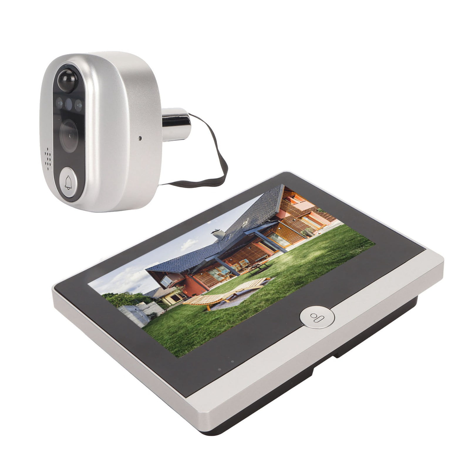 2024 Digital Door Viewer WiFi with 4.3in LCD Display 1080P for TUYA