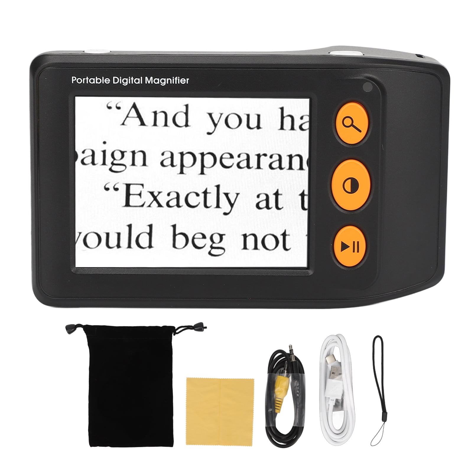 2024 Digital Video Magnifier 8 Color Modes Take Pictures LCD Screen