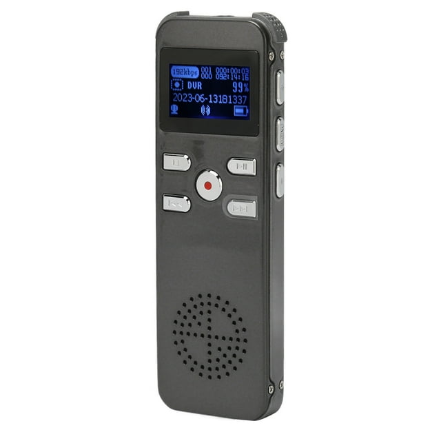 2024 Digital Voice Recorder HD Noise Reduction Power Off Save Timing ...