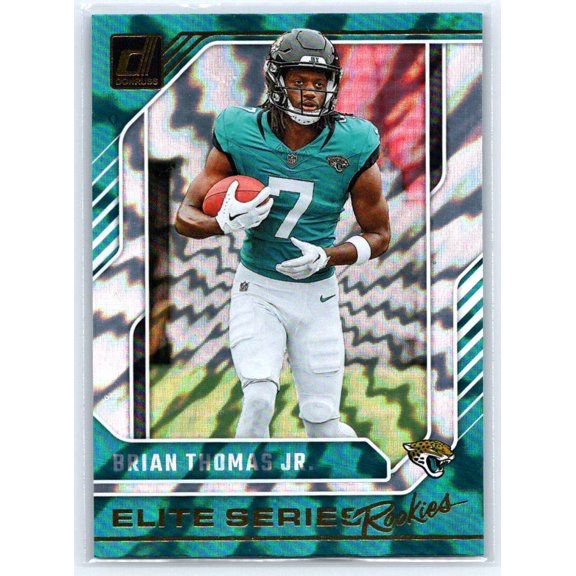 2024 Donruss Elite Series Rookies Brian Thomas Jr #17 Jacksonville Jaguars Football Card