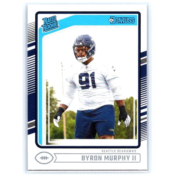 2024 Donruss Byron Murphy II #321 RC Seattle Seahawks Football Card