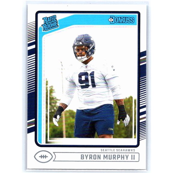 2024 Donruss Byron Murphy II RC #321 Seattle Seahawks NFL Football Trading Card