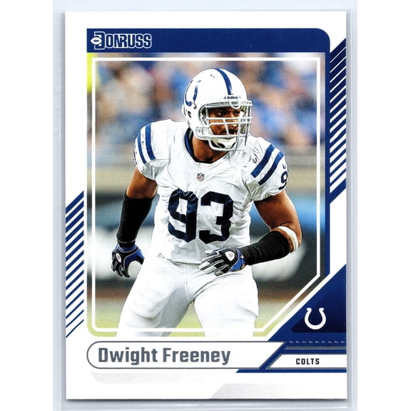 2024 Donruss Dwight Freeney #87 Indianapolis Colts Near Mint or Better Football Card
