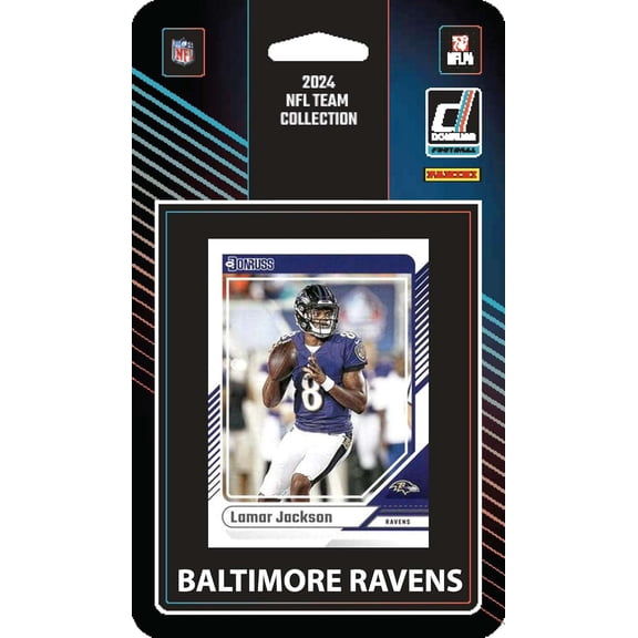 2024 Donruss Factory Sealed Baltimore Ravens NFL Team Set Lamar jackson