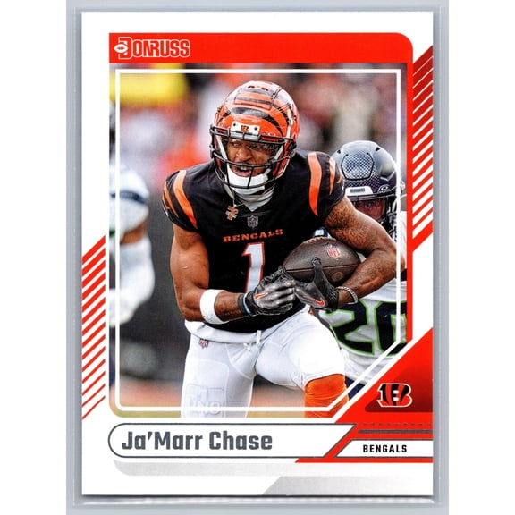2024 Donruss Ja'Marr Chase Cincinnati Bengals #95 Football Card