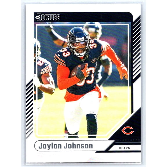 2024 Donruss Jaylon Johnson Chicago Bears #187 Football Card