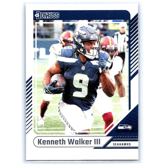 2024 Donruss Kenneth Walker III #96 Seattle Seahawks Football Card