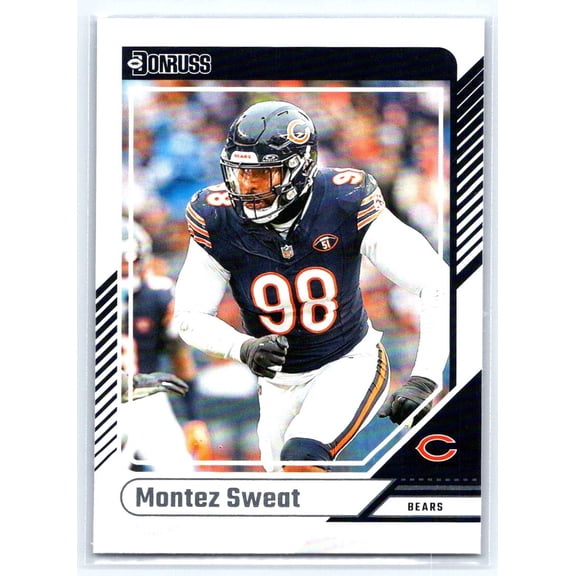 2024 Donruss Montez Sweat #83 Chicago Bears Football Card