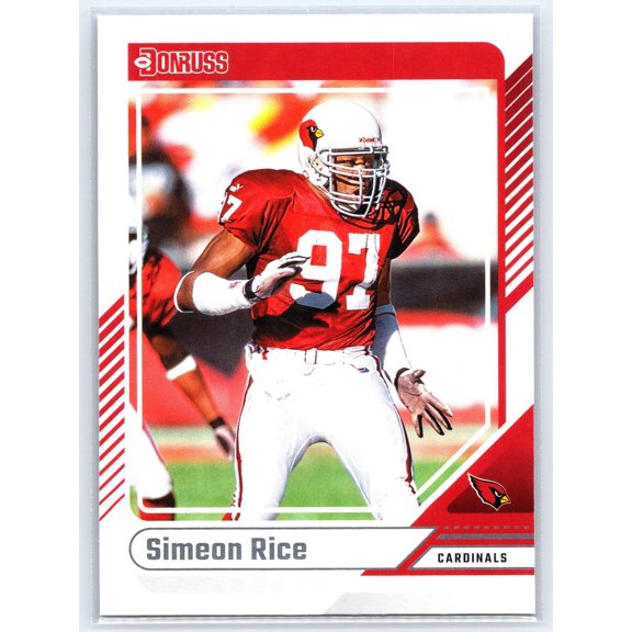 Near Mint 2024 Donruss Arizona Cardinals Simeon Rice #189 NFL Football Card