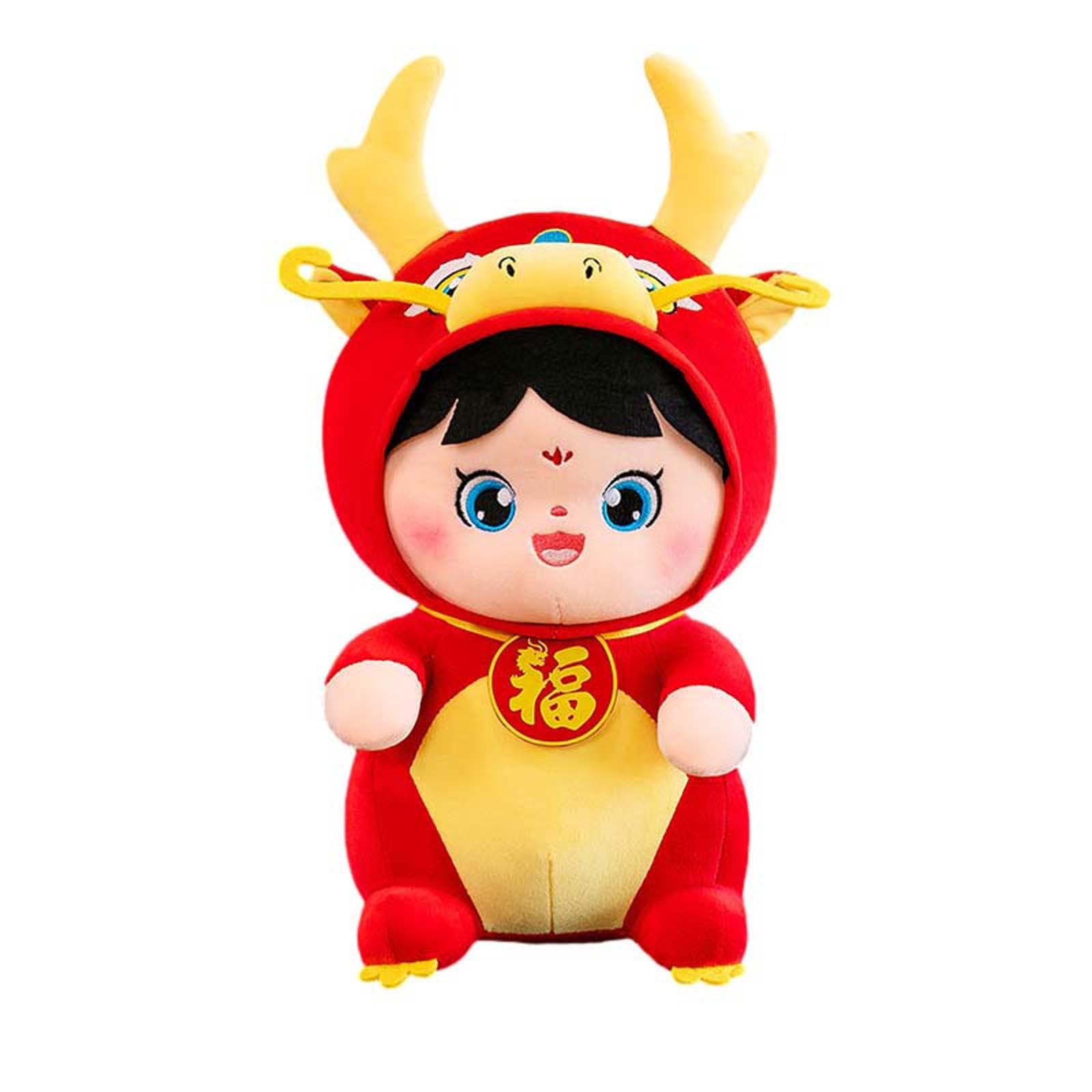 2024 Dragon Year Doll Little Dragon Doll Plush Toy New Year Gift