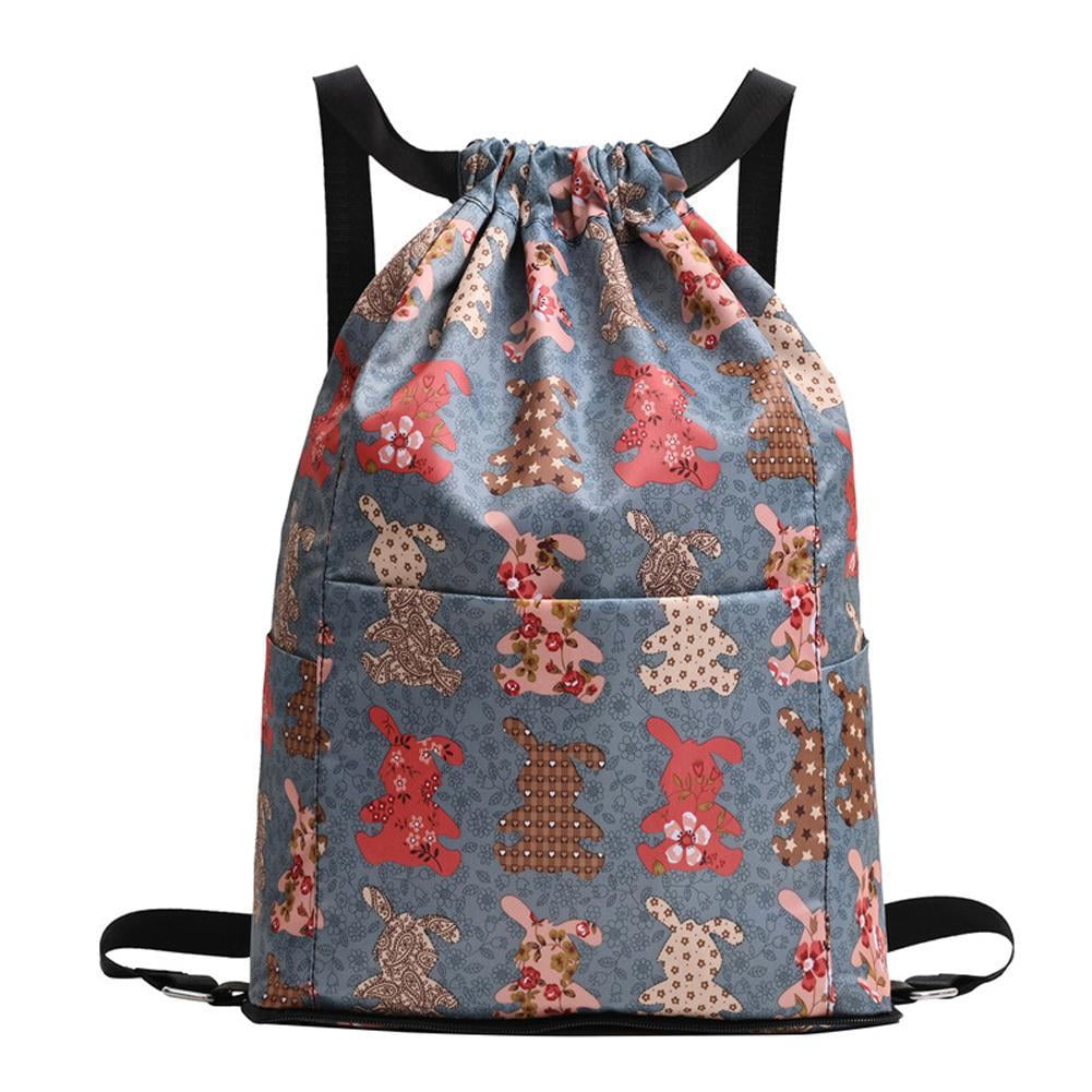 2024Drawstring Bags, Foldable Large Capacity Drawstring Bags, Vintage