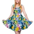 thumbnail image 1 of 2024 Dress Skate Graphic Cute Size Big Women Summer Dresses Fashion Korean Print Floral Sleeveless Dress Print Fruit Vintage, 1 of 7