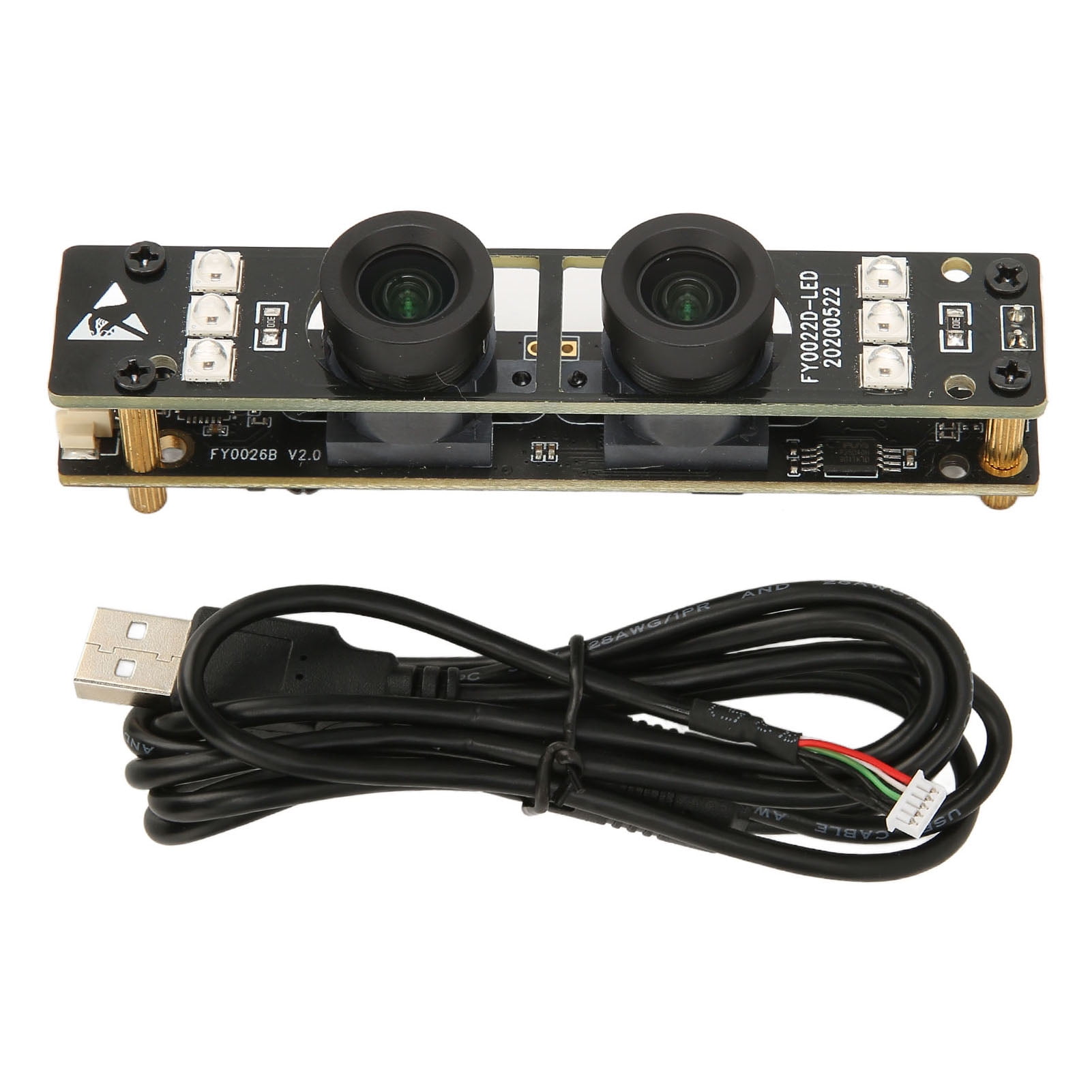 2024 Dual Lens USB Camera Module 2MP 1080P Wide Dynamic Low Power ...