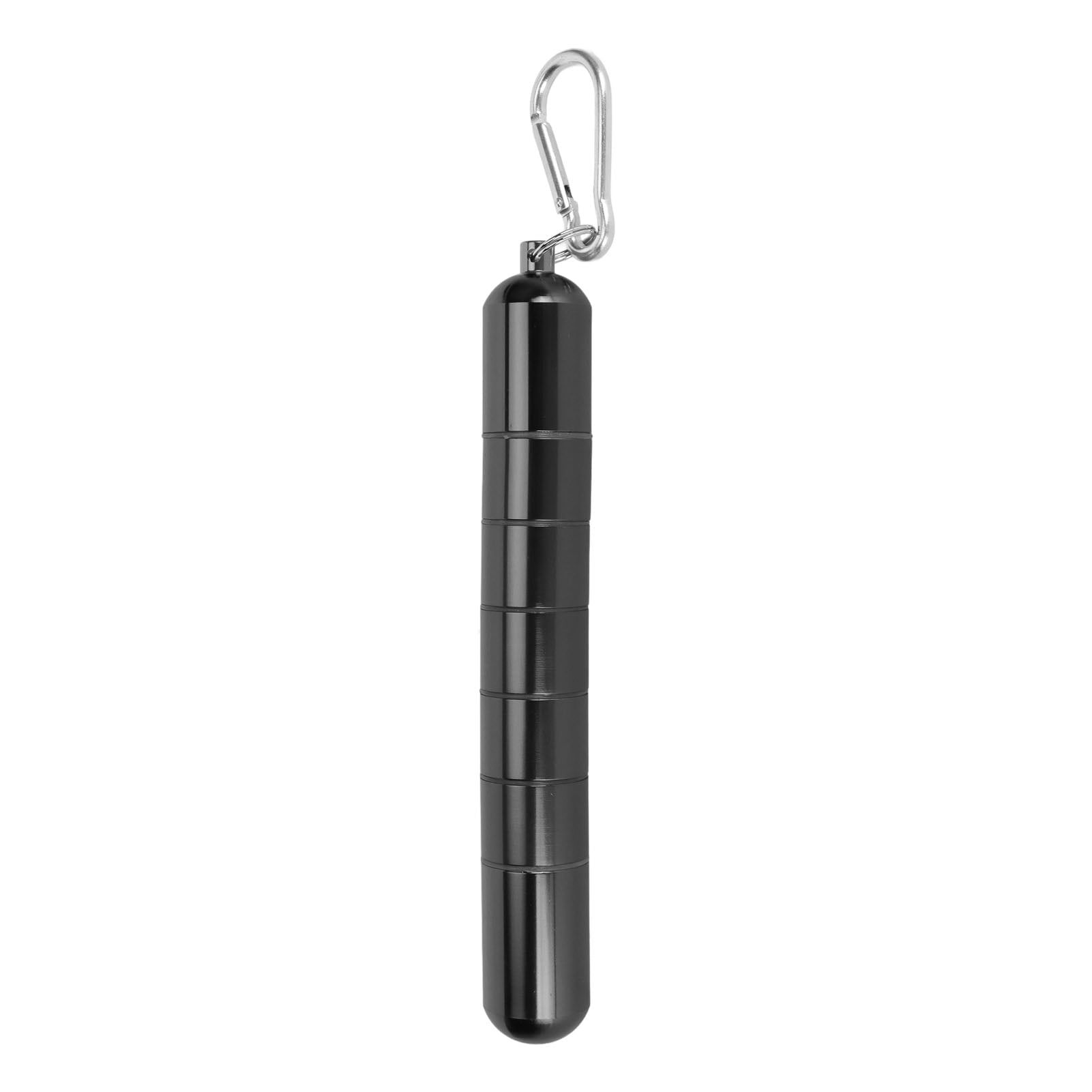 2024 EILLG Cigar Tube Aluminum Alloy Waterproof Detachable Sealed Lightweight Cigar Case Tube for Daily Use Black