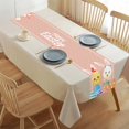 2024 Easter Tablecloth Flags Festive Ambience Decorations Hand Painted