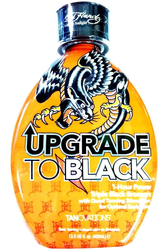 Upgrade To Black 1 Hour Power Bronzer Indoor Tanning Bed Lotion