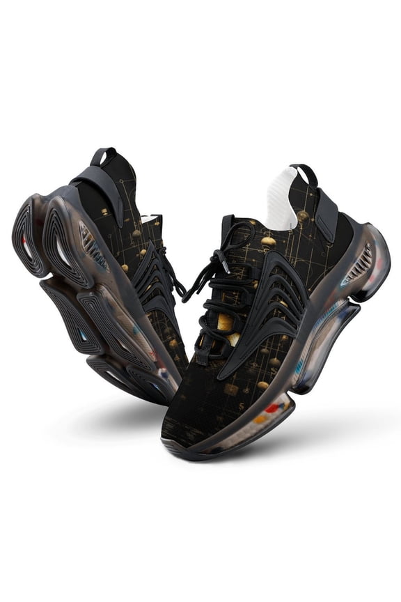2024 Educational Math Formula Women Or Men Lace Up Flat Sneakers Female Mesh Walking Footwear