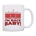 thumbnail image 1 of 2024 Election Mug White House Background I'm Back Baby 11oz Ceramic Coffee Mug, 1 of 7