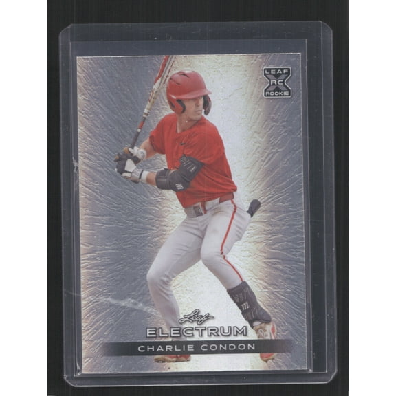 2024 Electrum Baseball Leaf Charlie Condon #87 SN /10 RC /10 Georgia Bulldogs Baseball Card GEORGIA BULLDOGS MLB Baseball Trading Card