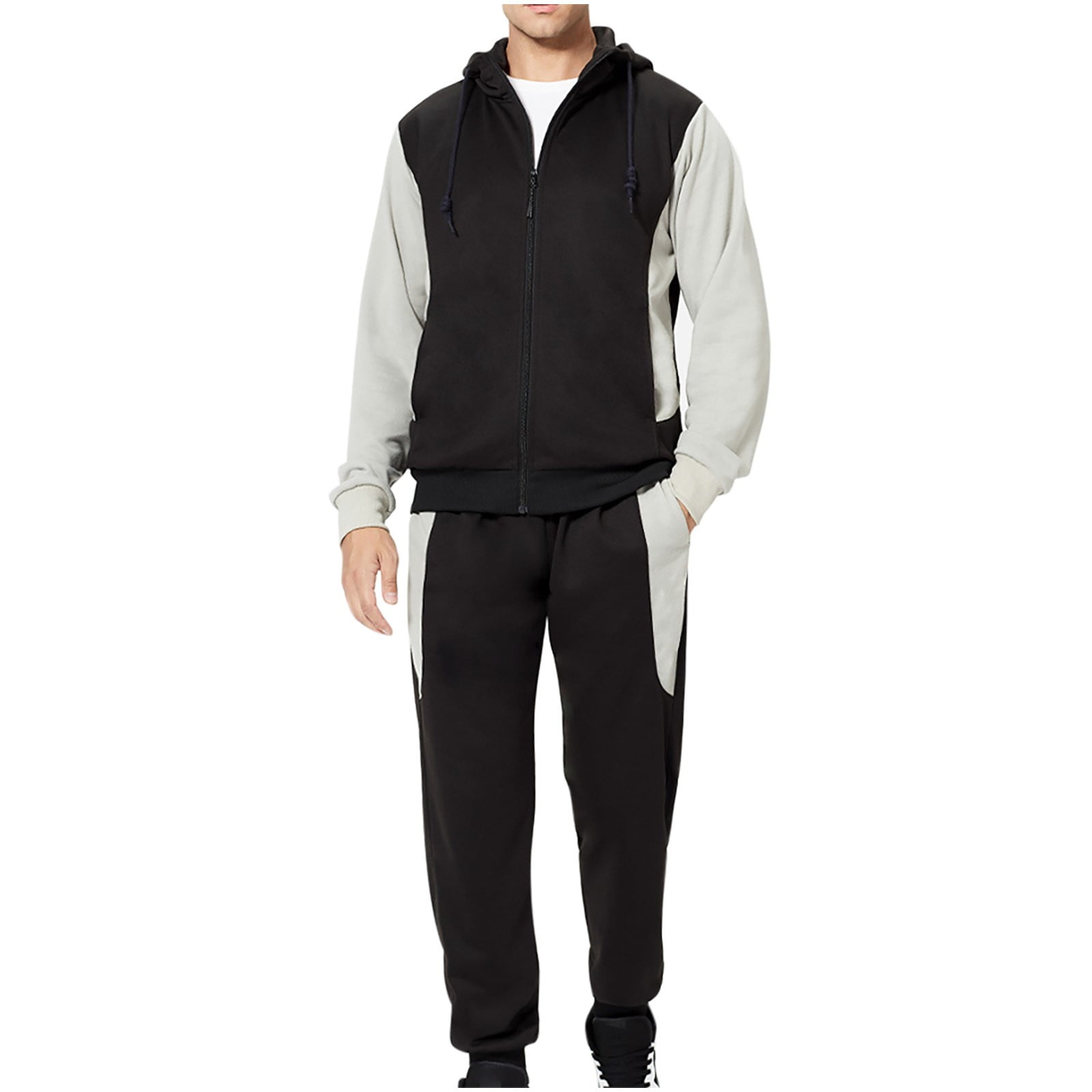 Mens Sweat Suits Piece TBMPOY Men's Tracksuits Sweatsuits For