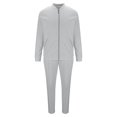 thumbnail image 1 of 2024 End-of-year Clearance! Men's Waffle Tracksuits 2 Piece Activewear Full Zip Warm Tracksuit Sports Set Casual Long Sleeve Lapel Jackets with Sweatpants Jogging Sweatsuits - Gray, 1 of 4