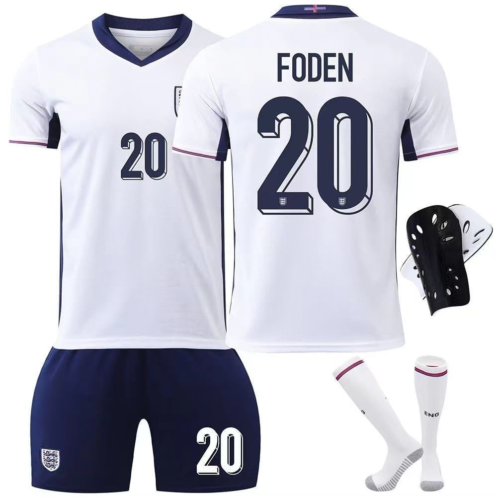 2024 England National Team Home And Away Jersey Size 10 Bellingham