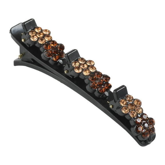 2024 Exquisite Floral Hair Clip Sparkling Colorful Barrettes for Women Girls