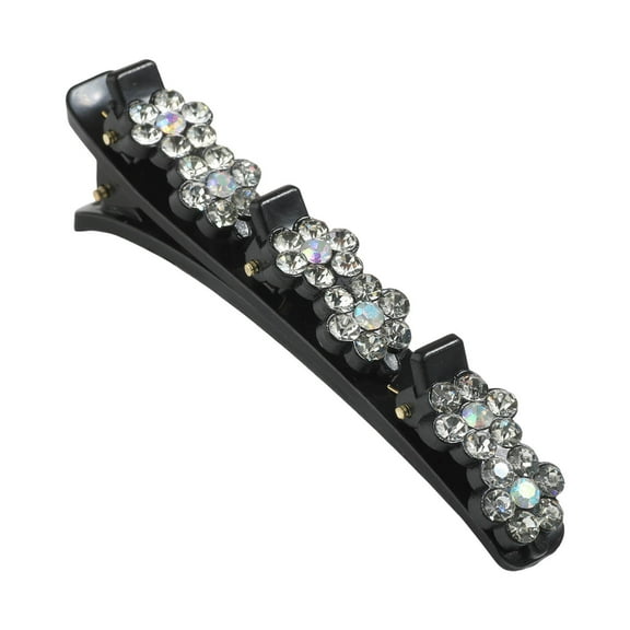 2024 Exquisite Floral Hair Clip Sparkling Colorful Barrettes for Women Girls