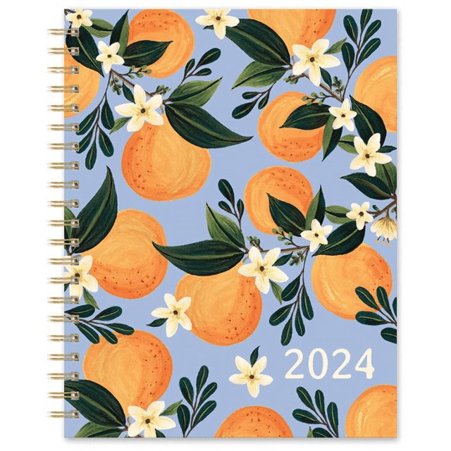 2024 FRUIT & FLORA EXTRA LARGE SPIRAL PLANNER
