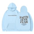 thumbnail image 1 of 2024 Faith Over Fear Christian Hoodie Christian Sweatshirt Jesus Hoodie Trendy Hoodie Bible Verse Shirt Unisex Aesthetic Clothes, 1 of 3