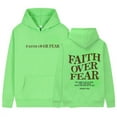 thumbnail image 1 of 2024 Faith Over Fear Christian Hoodie Christian Sweatshirt Jesus Hoodie Trendy Hoodie Bible Verse Shirt Unisex Aesthetic Clothes, 1 of 1