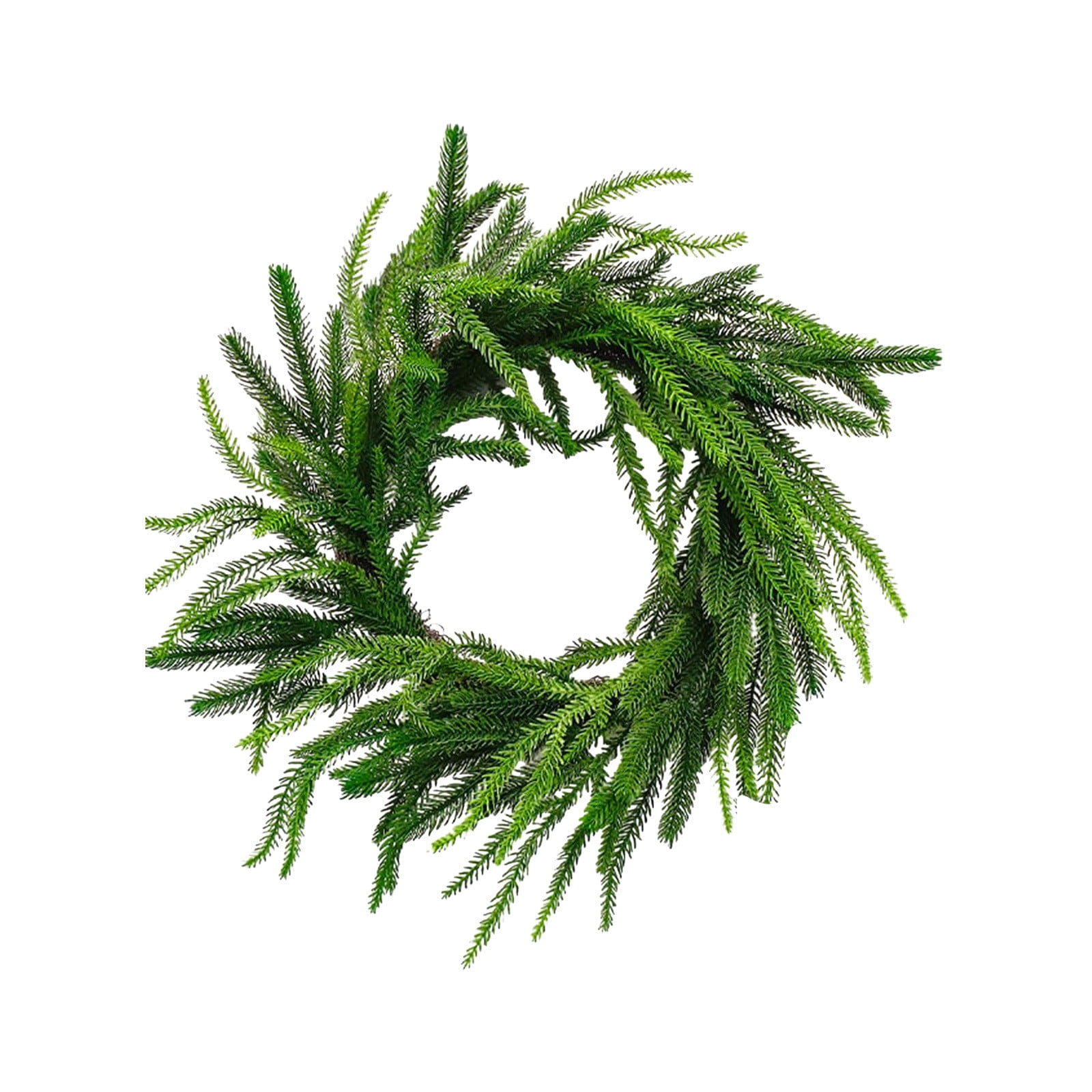 2024 Fall Christmas Real Looking Wreath Artificial Green Wreath Garland