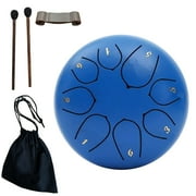 2026 Fall Clearance! Outdoor Rain Drum Outdoor Rain Play Steel Tongue Drum 11.4Cm 8 Tones Essential Drum with Drumsticks and Music Book Handpan Meditation Drum for Garden Meditation Christmas Gifts