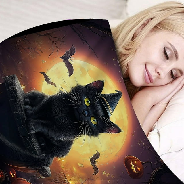 2024 Fall Deal Of The Day 70X100cm Printed Blanket Night Flannel