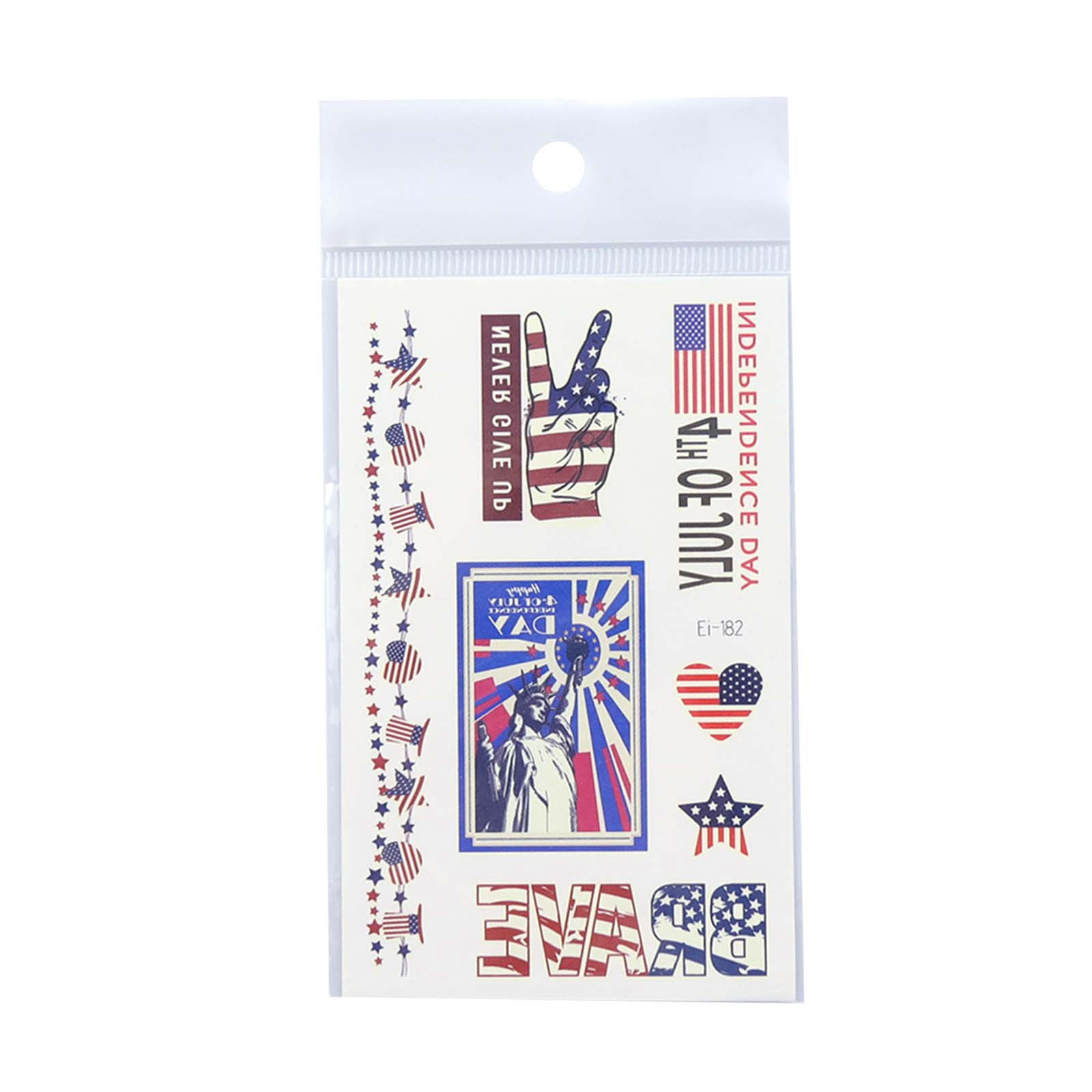 2024 Fall New Glow In The Dark Independence Day With Temporary Party