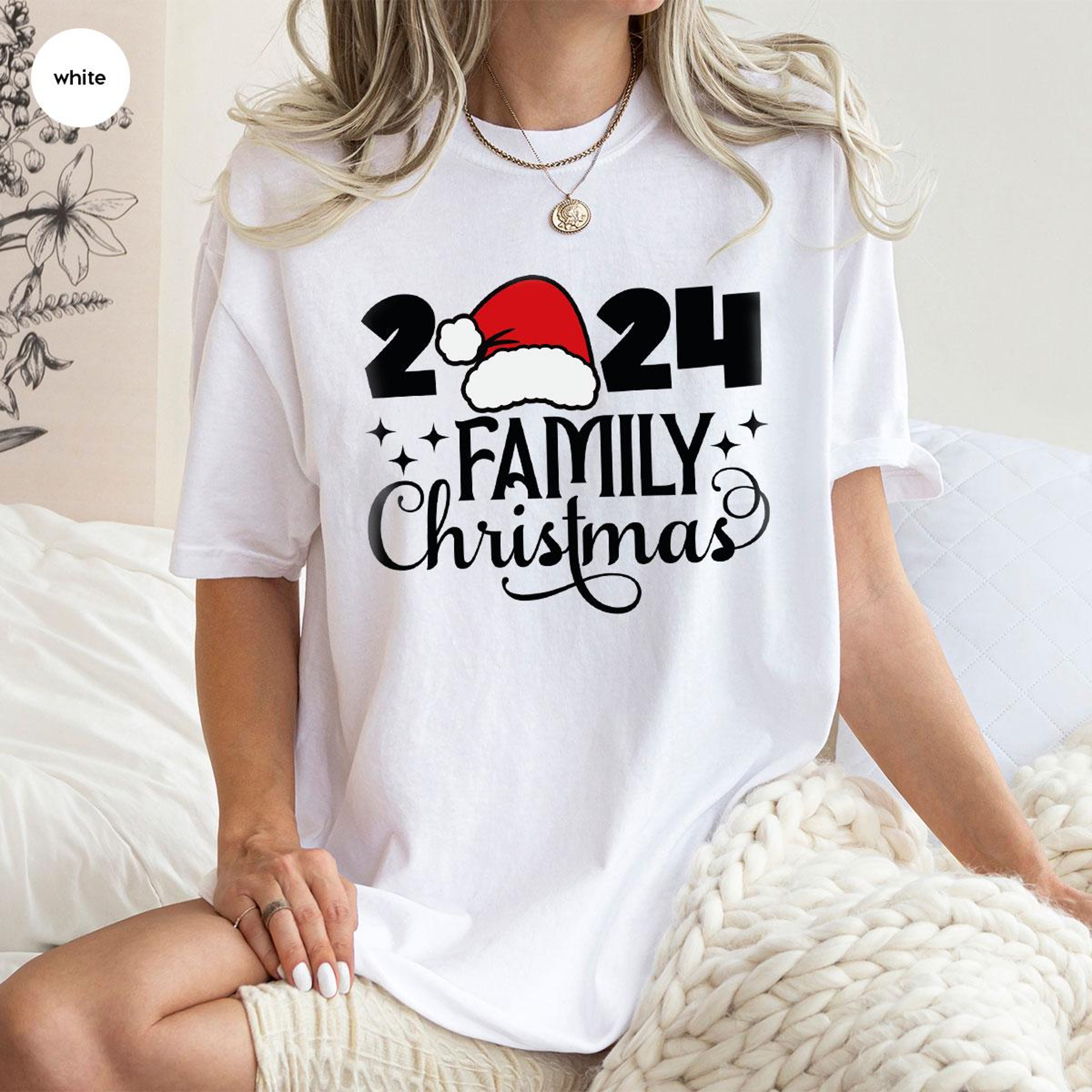 2024 Family Christmas Shirt, Family Christmas Pajamas, Family Christmas