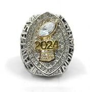 2024 Fantasy Football League Championship Trophy Rings Prize