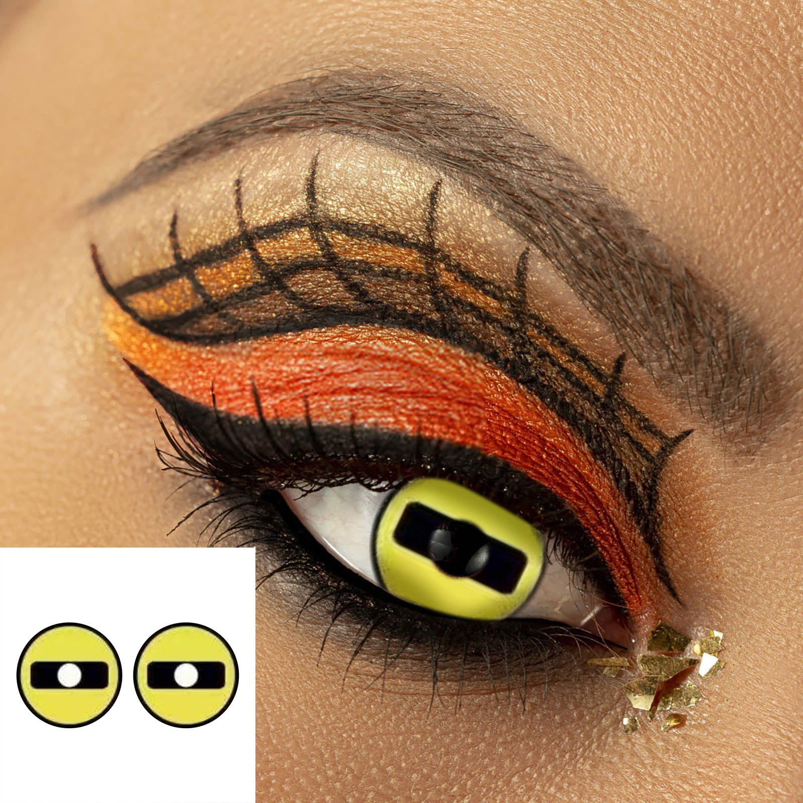 2024 Fashion NonPrescription Colored Contact Lenses 1ml Halloween