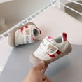 2024 Fashion Toddler Shoes For Baby PU Leather Infant Girl's Sneakers